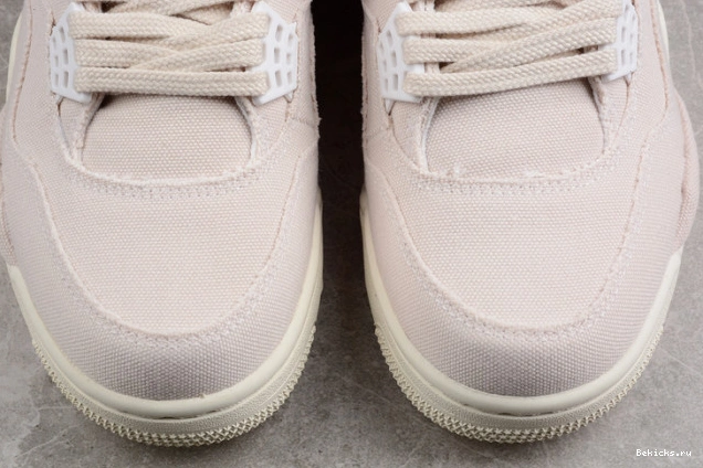 Cheap BK blank canvas dq4909-100 jordan (w) retro 4 1129